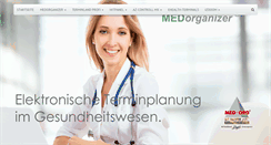 Desktop Screenshot of medorganizer.de