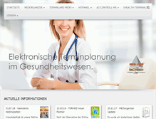 Tablet Screenshot of medorganizer.de